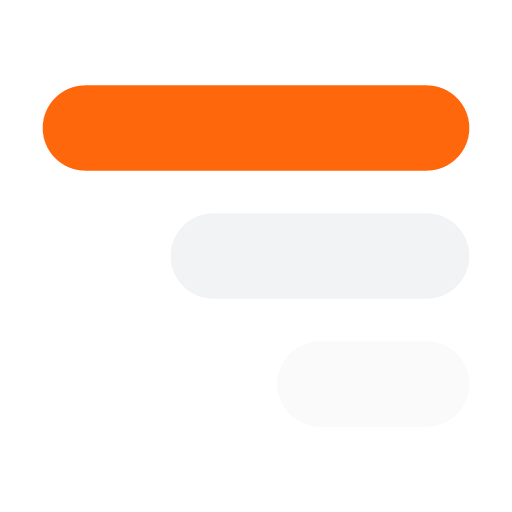 Dark mode Fastest Things icon, transparent background